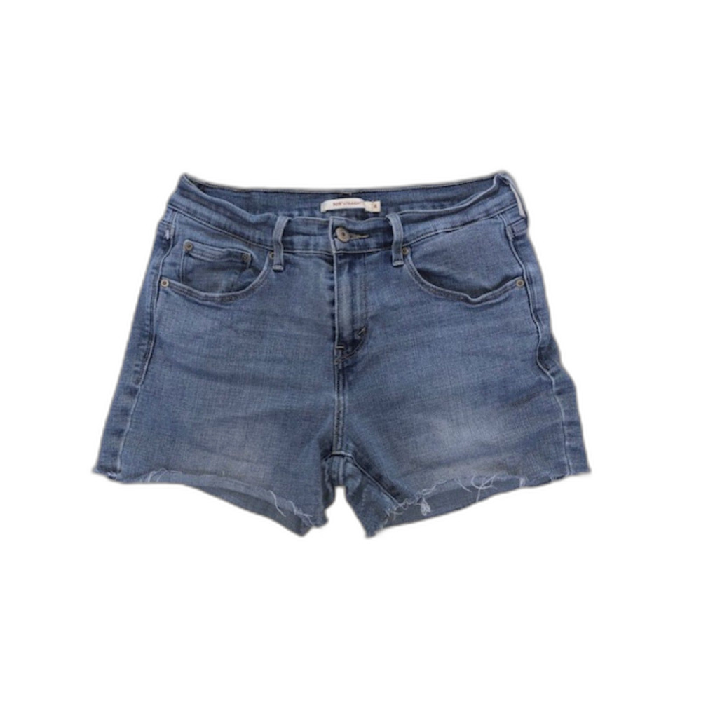 Levis 505 Straight Denim Jean Shorts